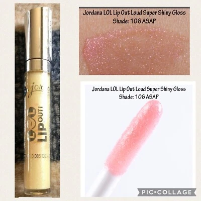 Jordana LOL Lip Out Loud Super Shiny Lip Gloss 106 ASAP - Unsealed Discontinued - Image 1 of 3