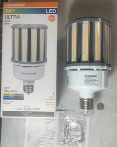 Sylvania 80w Corn Cob LED light 3 Colors selectable 12,000 Lumens 250W eq - Picture 1 of 11