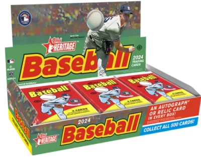 2024 Topps Heritage You Pick EM SP Purple Refractor's Complete Your Set - Image 1 of 2