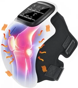 Infrarot Beheiztes Knie Massagegerät Kabellos Wickel Therapie mit LED Bildschirm Wiederaufladbar - Bild 1 von 15