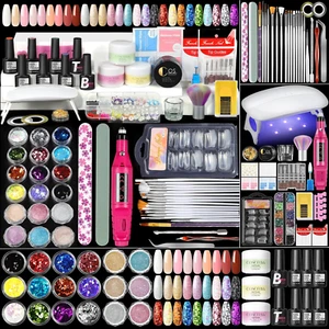 Acrylic Nail Kit for Beginners with Everything Professional Acrylic Powder 6Pcs - Picture 1 of 12