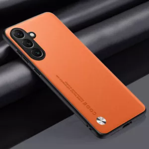 Custodia telefono per Samsung S25 S24 S23 Ultra A55 A15 A35 A54 A14 pelle slim cover - Foto 1 di 19