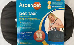 ASPENPET Soft Sided Ventilated 18" x 11" x 11" Pet Carrier Up To 20 - 22 lbs