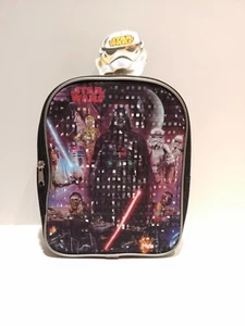 Mini Mochila Star Wars Darth Vader Skywalker Boba Fett Chewbacca R2-D2 C-3PO - Imagen 1 de 12