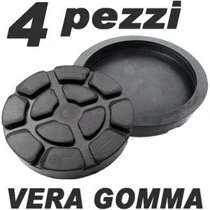 4 TAMPONI RAVAGLIOLI diametro 100 incastro in VERA GOMMA MADE IN ITALY-4 pezzi-@ - Imagen 1 de 1