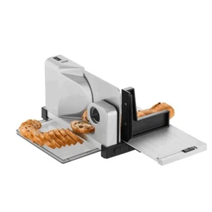 Cortadora de alimentos eléctrica Ritter Elexa 5 plateada 65 W motor ecológico enchufe UE 230 V - Imagen 1 de 6
