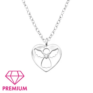 Collar Ángel Niños Premium Plata 925 para Joyería Regalo - Imagen 1 de 5