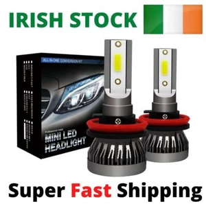 6000LM H11 H8 H4 H1 H7 LED Car Headlight Bulb Kits Hi/Lo Power 6000K White Bulbs - Imagen 1 de 18