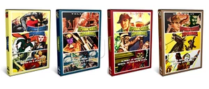 Republic Serials Superheroes Volume 1 2 3 4 Movie Serial Cliffhangers (24 x DVD) - Foto 1 di 6