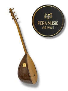 Saz Baglama / Kisa Sap Baglama PROFESSIONAL Short Neck Saz with Pickups and Accessories! - Picture 1 of 7