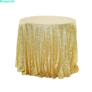 Sequin Table Cloth Glitter Banquet Home Tablecloth Cover Wedding Party Decor - Picture 1 of 30