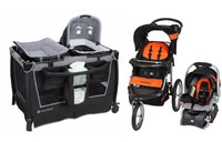 baby trend flamingo ezride jogger travel system