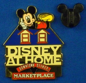 Disney at Home Mickey Mouse on Roof Downtown Disney Marketplace Shop Pin # 4341 - Picture 1 of 5
