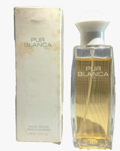 Avon Pur Blanca Eau De Toilette Perfume for Her Spray1.7oz Original Vintage 2001 - Picture 1 of 5