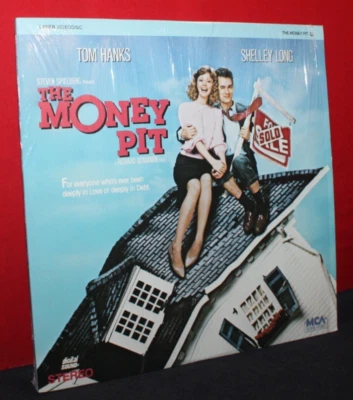 The Money Pit (1986) Laserdisc, Tom Hanks, Shelly Long, Steven Spielburg - Image 1 of 3