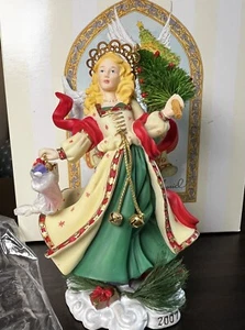 Vintage Angels Beside Me Gloria Guardian of A Merry Christmas Engel Figur 2007 - Bild 1 von 8