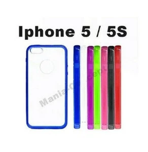 Hülle Cover Etui Schutz Kristall IPHONE 5 5S Kristall Stoßstange - Bild 1 von 6