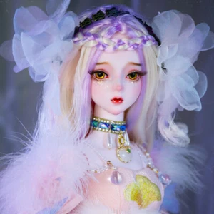 Aggiornamento versione dipinta a mano 1/3 bambola BJD 60 cm donna bambole abito assemblato - Foto 1 di 12