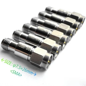 1dB-30dB RF Fixed Koaxial Attenuator SMA JK Dämpfungsglied Anschluss DC8GHz 2W - Bild 1 von 8