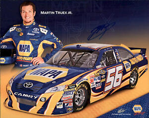 Martin Truex Jr Signed Hero Post Card Photo NASCAR Racing *Autograph Den*