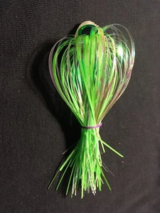 High Percentage  Big Eyes Salmon Trolling Flies Pack Of 2- 4” Unrigged - Picture 1 of 6