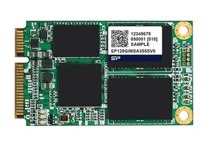 Silicon Power 128GB MSA350SV TLC SATA3 mSATA Industrial SSD SP128GIMSA355SV0 - Picture 1 of 1