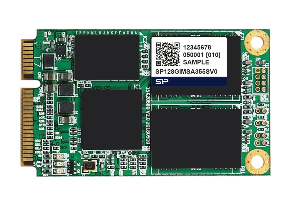 Silicon Power 128GB MSA350SV TLC SATA3 mSATA Industrial SSD SP128GIMSA355SV0 - Image 1 of 1