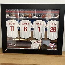 MLB PHILADELPHIA PHILLIES Locker Room Print With Frame