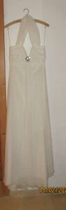 Brautkleid cremeweiß Champagner Gr.: S 36 Neckholder top aktuell Ein Traum!!! - Bild 1 von 7