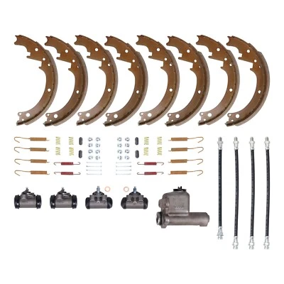 Deluxe Brake Kit 1959 Cadillac w/ BENDIX POWER BRAKES Wheel Cylinders Hoses - Image 1 of 4