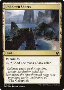 Magic the Gathering (mtg): THB: Unknown Shores  (x 4) - Picture 1 of 1