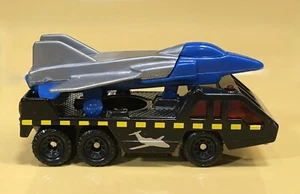 MATCHBOX  ~  AIRPLANE  TRANSPORT  VEHICLE    ~  BLACK - Picture 1 of 9