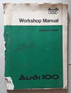 Audi 100 Electrical System Workshop Manual 1978 - Picture 1 of 14