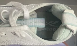 Reebok Brooklyn ZigDynamic Women's Running Athletic Shoes White/Mint Green Sz 6 - Picture 1 of 8