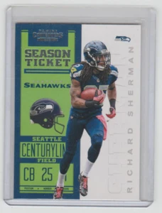 Tarjeta de novato Richard Sherman Seahawks 2012 Contenders #86 SP RC solo futuro patio - Imagen 1 de 1