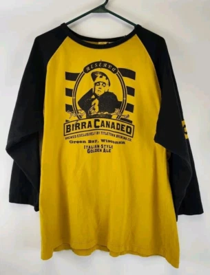 Футболка реглан Tony Canadeo Italian Golden Lager Titletown Brewing Green Bay L - Изображение 1 из 4