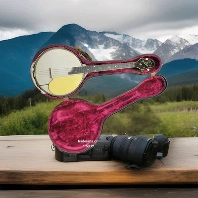 Gibson Tenor Banjo  TB-4   Trap-Door 1920's - Image 1 of 4