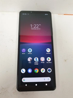 Sony Xperia 10 IV 128 GB Negro SO-G07 (Desbloqueado) Totalmente Funcional DM1399 Foto 1 de 4