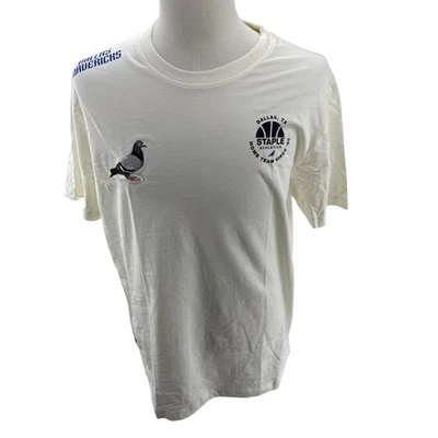 Camiseta básica de los Dallas Mavericks de la NBA cosida para hombre talla grande NUEVA Foto 1 de 4