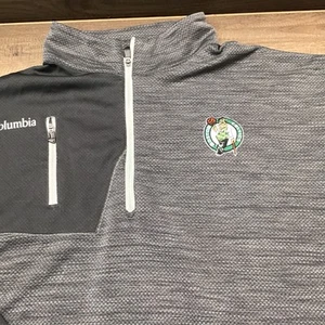 Polo Pullover Columbia Golf Boston Celtics 1/4 Cremallera Talla XL Para Hombre Gris. H2 - Imagen 1 de 17