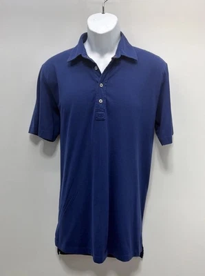 Camisa Polo de Golf Ralph Lauren Para Hombres M De Colección Lisle Azul Rendimiento Informal Foto 1 de 4