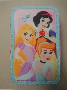 ASTUCCIO PORTAPENNE 3 CERNIERE ZIP PRINCIPESSE PRINCESSES DISNEY SCUOLA - Picture 1 of 5