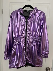 Mardi Gras Purple Metallic Jacket - Picture 1 of 3