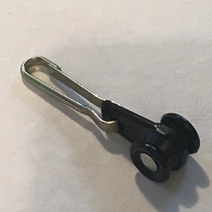 50x Heavy Duty Plastic Curtain Track Rollers 23mm x 20mm clip sports dividing E7 - Picture 1 of 7