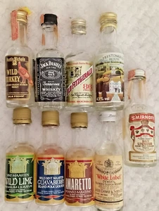 9 Miniaturen: teils RAR - Prestonfield House Scotch - 3 ST MAARTEN LIKÖRE ++leer - Bild 1 von 6