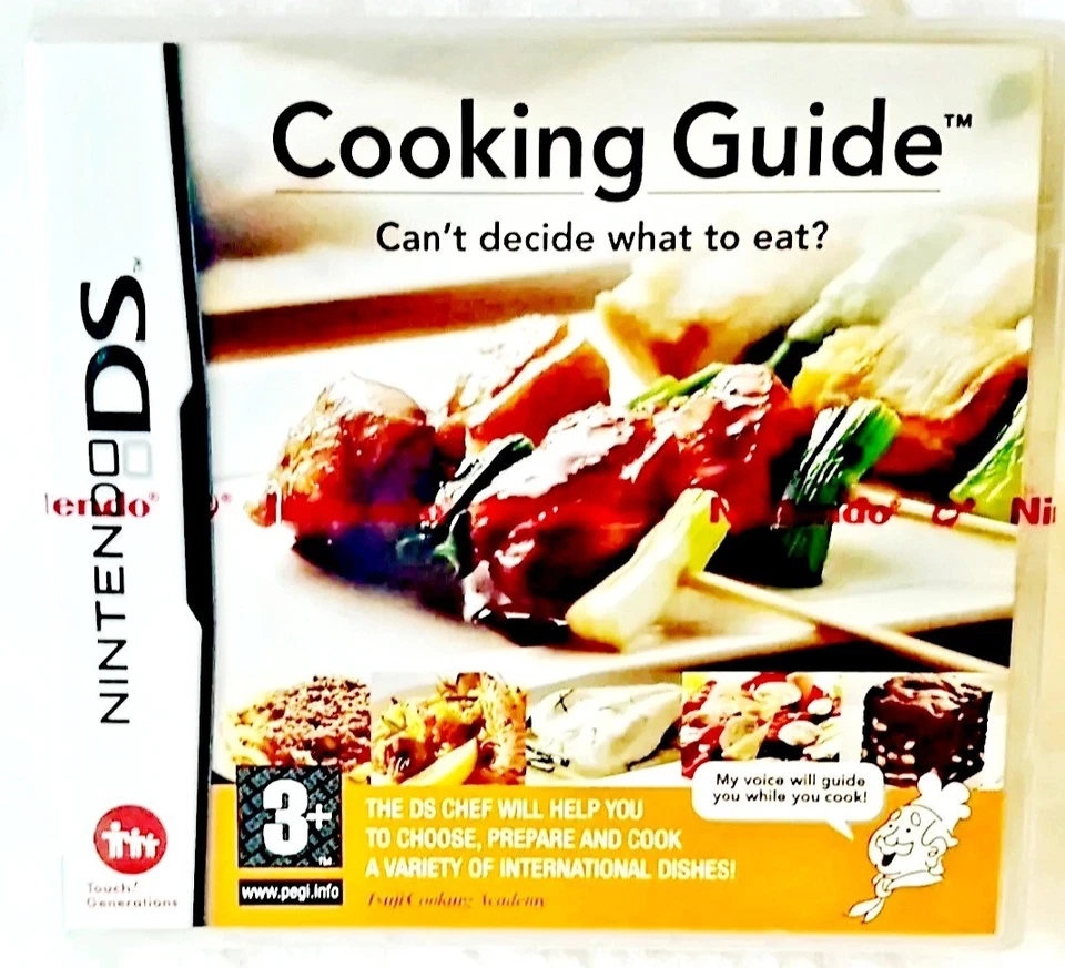Cooking Guide: Can't Decide What To Eat (2008) | Nintendo DS | Nintendo | DS |  - Image 1 of 4