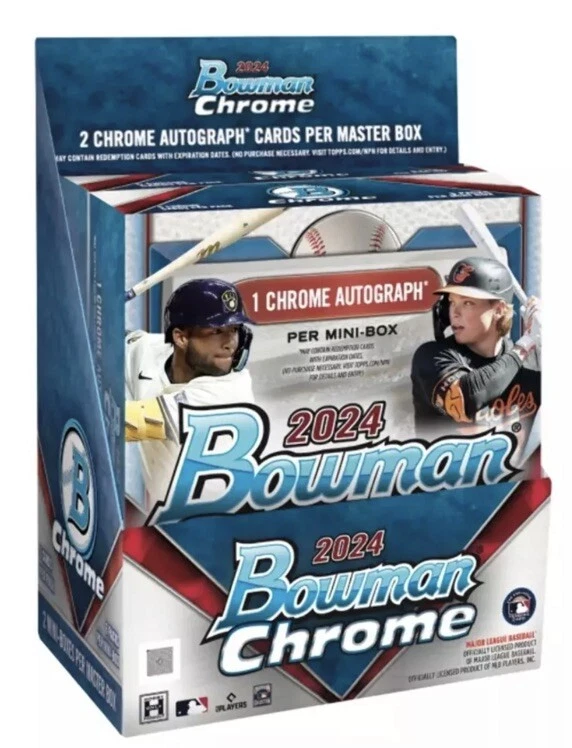 2024 Bowman Chrome Baseball Base Cards #1-100: You Pick - Complete Your Set - Image 1 of 1