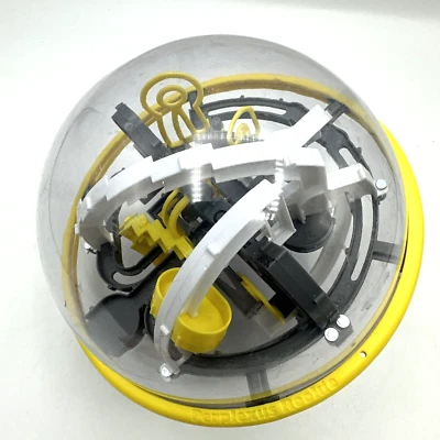 Pelota rompecabezas 3D Perplexes Rookie 70 desafíos diferentes amarillo/gris/blanco Foto 1 de 4