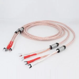 8TC Amplificador de Alta Fi Audio Cristal Único Cable, Enchufe de Espada - Imagen 1 de 7
