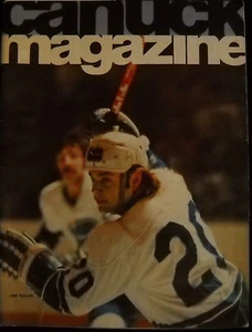 Programa de juegos Vancouver Canucks vs Chicago Blackhawks 7 de marzo de 1975 - Imagen 1 de 8